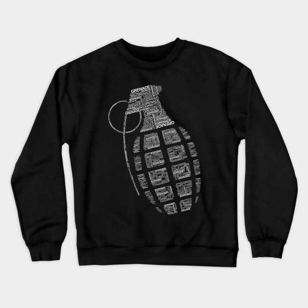 Grenade Crewneck Sweatshirt by martinz